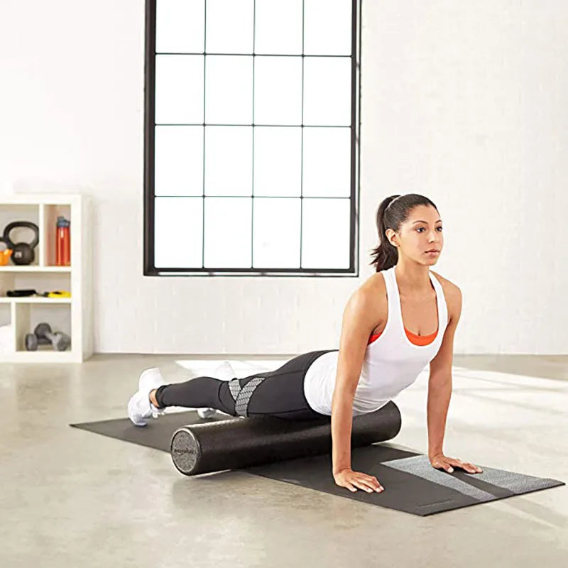 Yoga Foam Roller Cushion for Back Fitness Gymnastic Massager Roller Exercise Pilates Equipment Fitness Roller for Relaxation